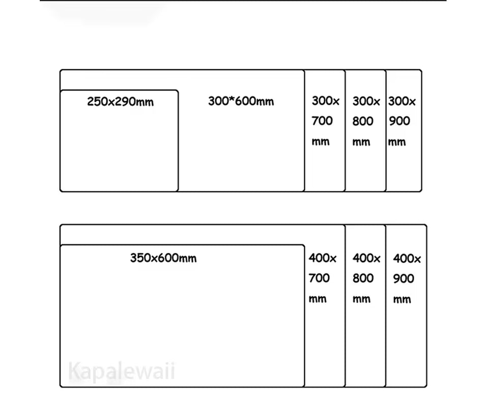 XXL Black and White Topographic Map Art Mouse Pad - Perfect for Gaming Setup & Office Use (900x400mm)