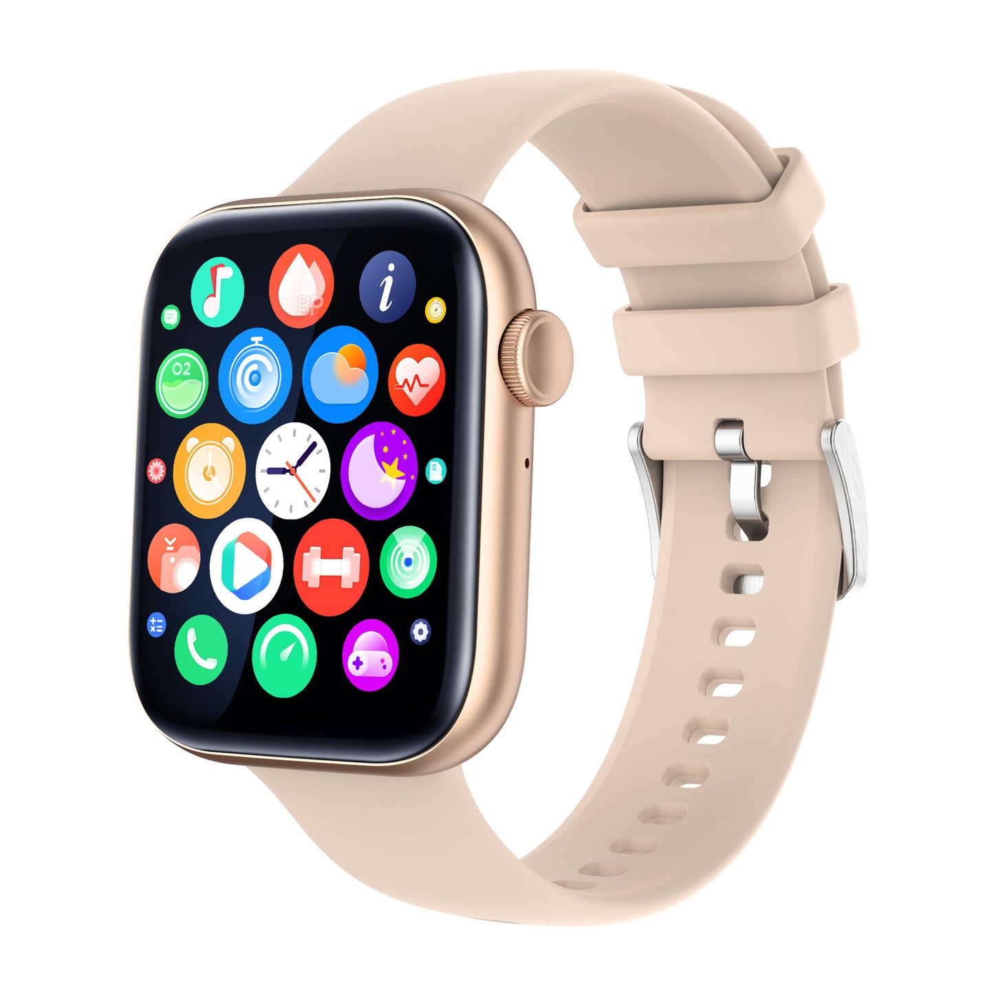 Large 1.8 Inch Health Monitoring Smart Watch - Your Ultimate Wellness Companion