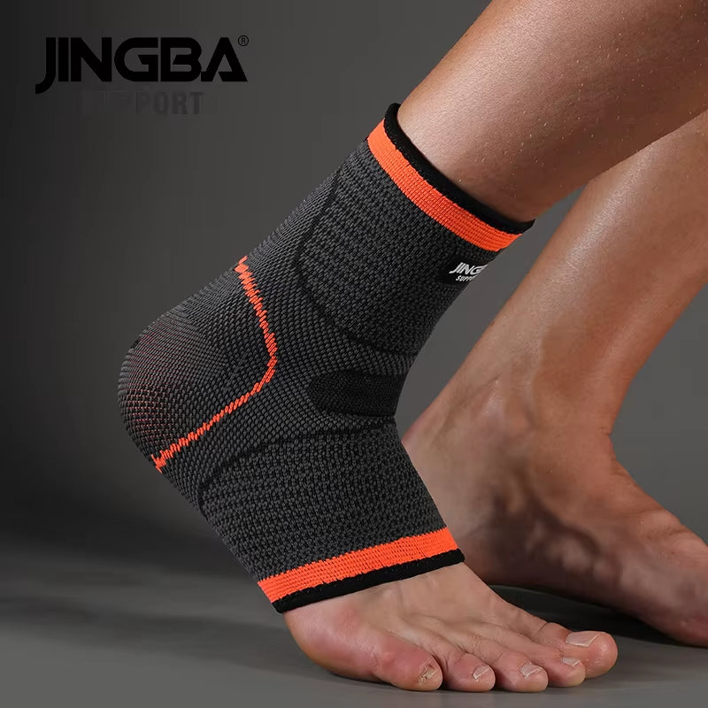 1PCS 3D Compression Nylon Ankle Support Protector Football Basketball Ankle Brace Protective Tobillera Deportiva