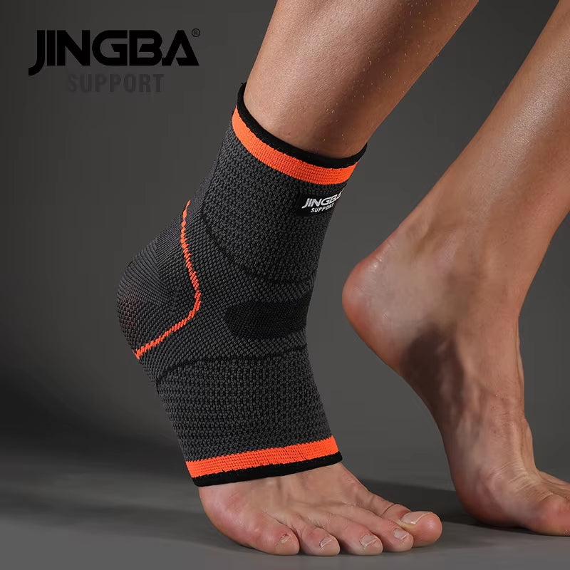 1PCS 3D Compression Nylon Ankle Support Protector Football Basketball Ankle Brace Protective Tobillera Deportiva