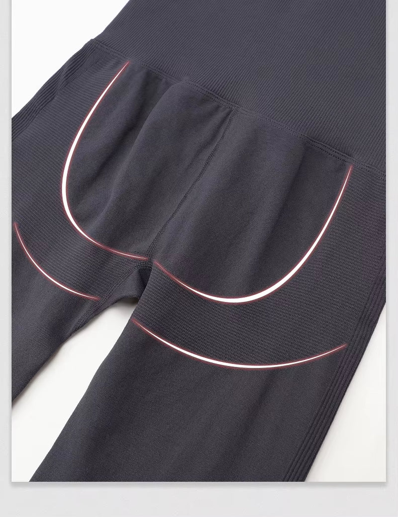 Sports Seamless Leggins Postpartum High Waist Shapewear Corset Leggings Women Push up Running Workout Gym Fitness Yoga Pants