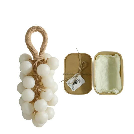 Handmade Soap Bar,Pearl Grape Bunches Bathing & Washing & Cleaning & Nourishing Gift Box Soap,Plant Extraction Mild Remove Dirt