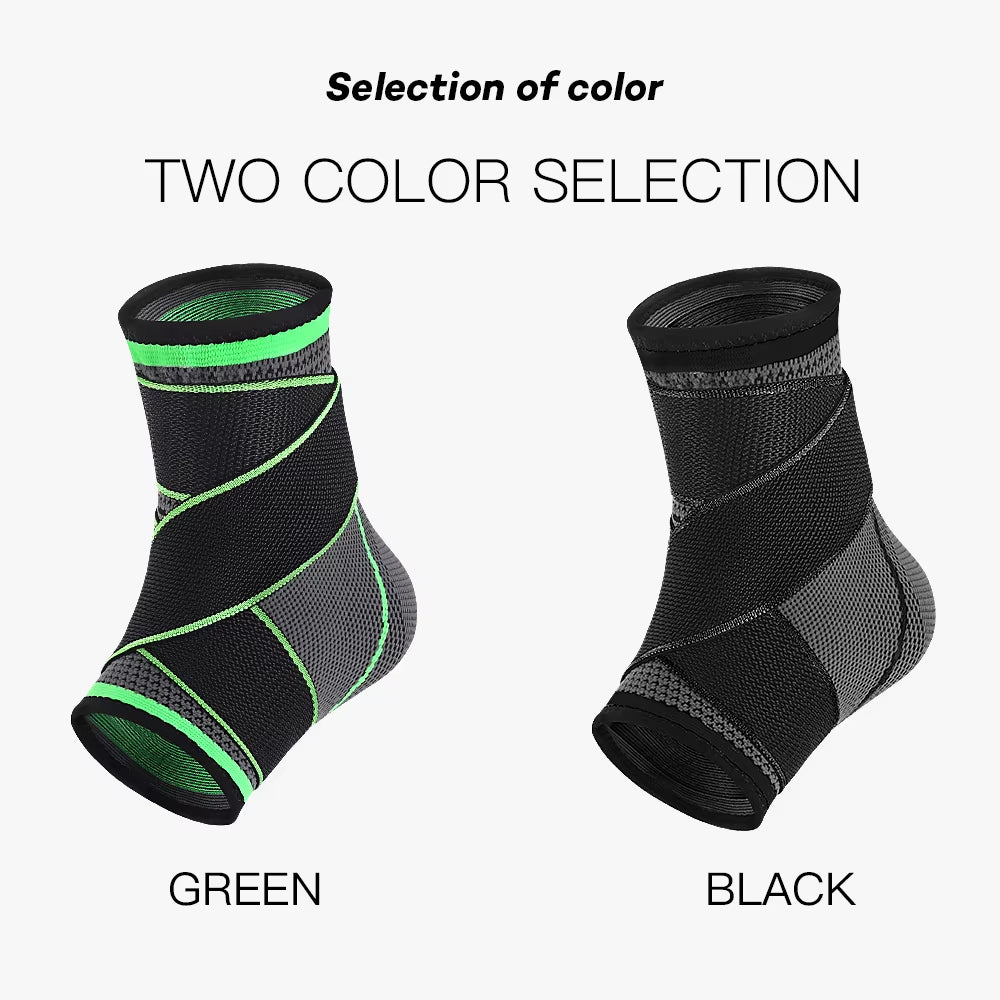 1PCS Pressurized Nylon Bandage Ankle Support Protector Basketball Ankle Brace Power Weightlifting Tobillera Deportiva